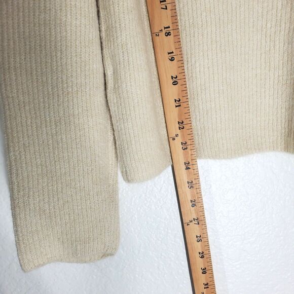 GAP Cashsoft Crew Ivory Sweater Women Small S Cream Comfort NWT MSRP $69.99 - Picture 8 of 9